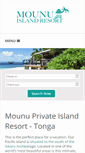 Mobile Screenshot of mounuisland.com