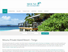 Tablet Screenshot of mounuisland.com